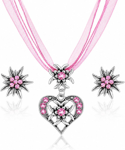 Stück trachtenschmuck set - 3,