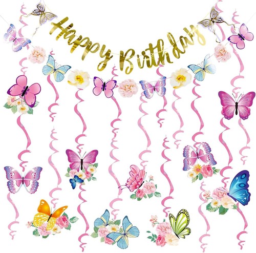 Geburtstag deko set papier - deko,