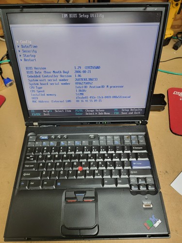 Ibm thinkpad t43 pent - 14", m