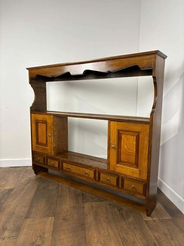 Vintage wandregale eiche - vintage,