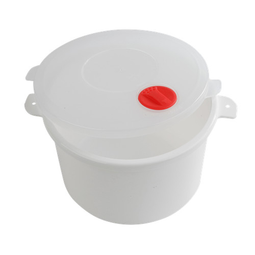 Runder mikrowellen topf - runder, 2l