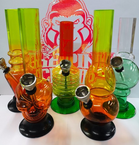 Rainbow small bong - rainbow,