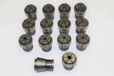 14x Spannzange Druckspannzange - 3-16 mm - L=52 mm - Schaft=32 mm Kegel=40 mm