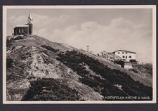 Ansichtskarte Hochfelln Bayern Kirche und Wohnhaus n. Isen Bayern