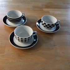  3 Kaffeetassen , Eduscho