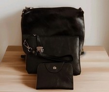 Tasche Set Clutch 3Tlg. Kredit-Visitenkartenetui Kosmetiktasche Damentasche Neu