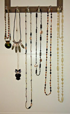 Modeschmuck 10 Teile!! Schnäppchen-Paket, Ketten, Armband, Eule, Perlen, bunt