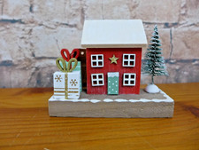 Aufsteller Holz Deko Haus