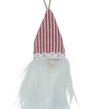 Dekohänger WICHTEL rot gestreift by Danishville | dänische Weihnachten