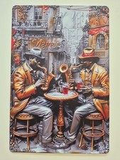 Jazz - Metal poster, wall