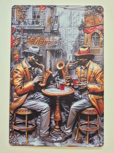 Jazz metal poster wall - poster,,