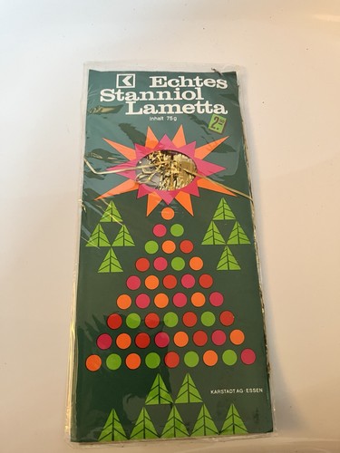 Vintage lametta stanniol - vintage,