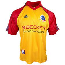 Adidas Karlsruher SC KSC Vintage 90er Trikot #29 1998/1999 Gr. XL Gelb