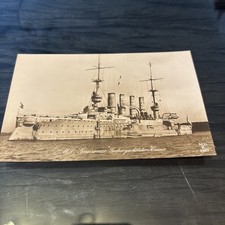 Foto AK Kriegsschiff Kreuzer SMS Gneisenau