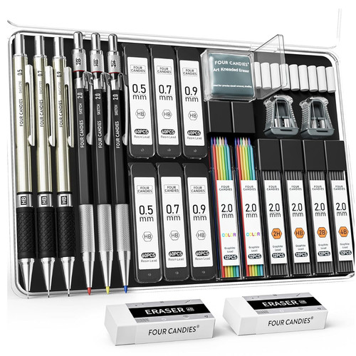 Druckbleistift set teilig - druckbleistift,