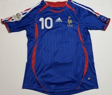 adidas France Zidane #10 Blue