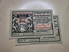 Notgeld bad doberan - notgeld, pfennig