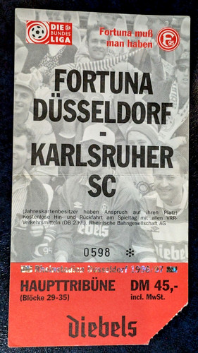 Ticket buli saison 97 - buli,