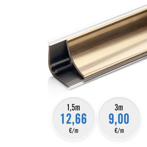 Wandabschlussleisten 4x19mm - wandabschlussleisten, 13,4x19mm