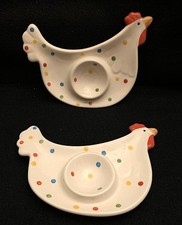 4 Eierbecher mit Ablageschale