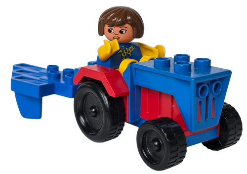 Lego duplo set trecker pflug - duplo,