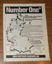 Seltene Werbung ASKO Deutsche