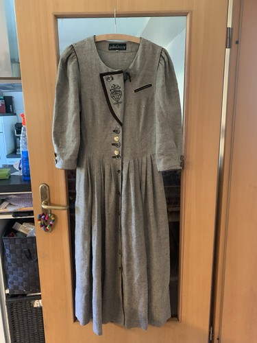 Leinen kleid trachtenkleid - kleid,