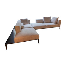 Walter Knoll Sofa Jaan Living Bezug Stoff Duala 7674 Off-White Weiß 