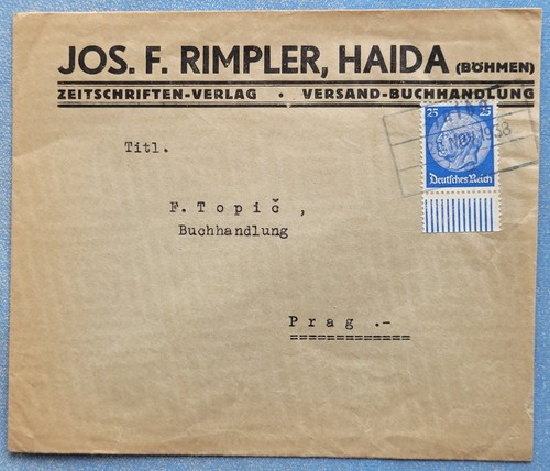 Vordruck brief 1938 - 1938,