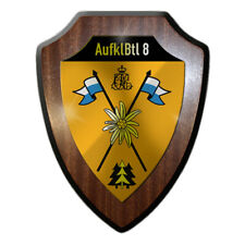 Wappenschild Aufklärungsbataillon 8 Wappen Bundeswehr Freyung Mali #36370