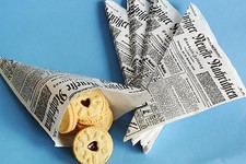 50 Papiertüten Spitztüten