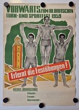 Plakat Leipzig 3. Turn- und