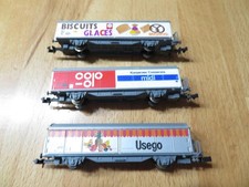 Roco  Spur N 3 x Wagen Co OP u.a