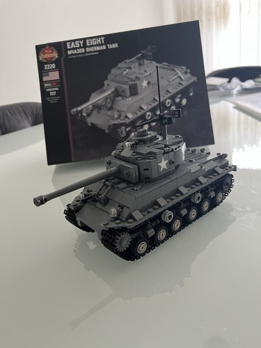 Brickmania easy eight m4a3e8 - brickmania,
