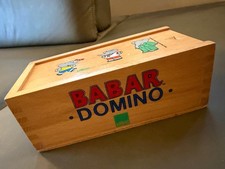 BARBAR Domino Spiel, Holz, 28 Steine