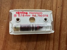 Original Zeichenkegel rOtring micronorm 0,18 mm NEU