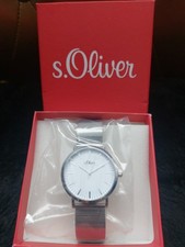 s.Oliver Damen-Armbanduhr Analog Quarz Edelstahl