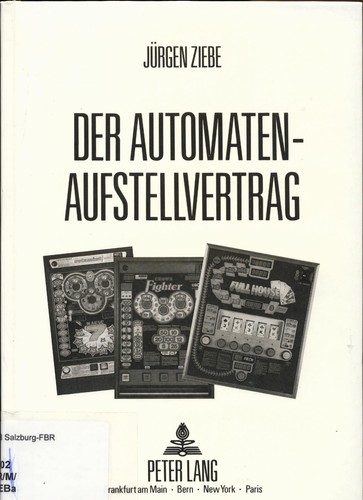 Der automatenaufstellvertrag - der,