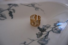Vintage Ring Damen Antik Stil | Verstellbar | Filigranes Design