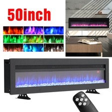 50 Zoll Elektrokamin Deko