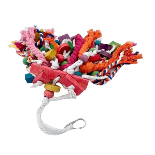 Große papageienspielzeug - große,