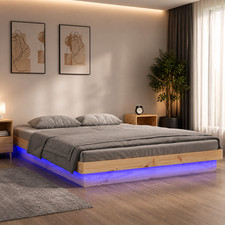 Holzbett massivholzbett kiefer - holzbett,