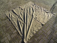 Original Zeltbahn NVA DDR Ein Strich Kein Strich Outdoor Tarn Abdeckplane 