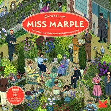 Die Welt von Miss Marple | Agatha Christie | Ein 1000 Teile Puzzle | Spiel