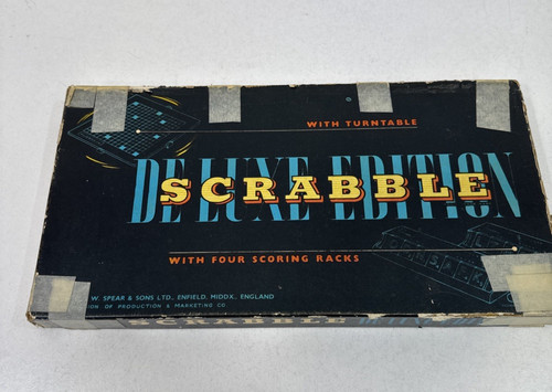 Scrabble deluxe edition - scrabble,