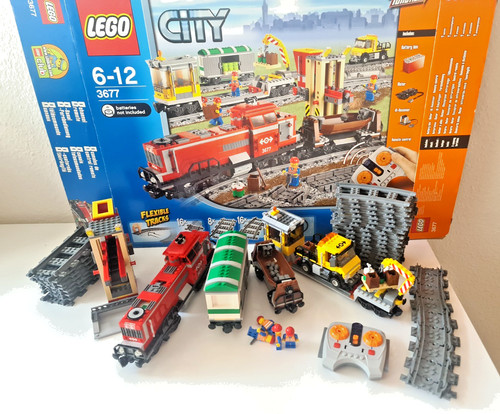 Lego 3677 city güterzug - lego,