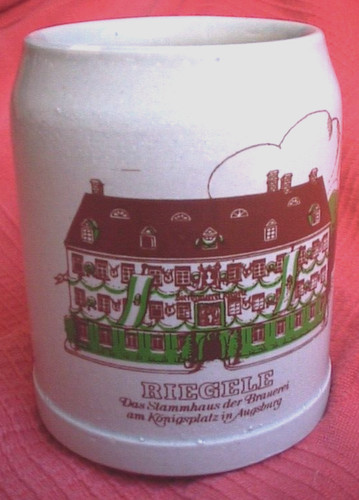 Bierkrug riegele augsburg - bierkrug,