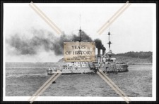 Foto S.M.S. Scharnhorst 1906 Großer Kreuzer vor Valparaiso Chile Kaiserliche M
