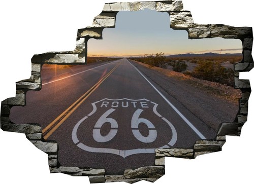 Route natur straße stadt - 66,