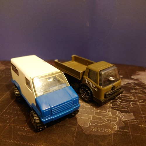 Tonka lkw van 1978 - lkw, blech